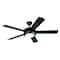 Westinghouse Comet 52" 5-Blade Matte Black Indoor Ceiling Fan w/Dimmable LED Light 7224200 - alternate 3
